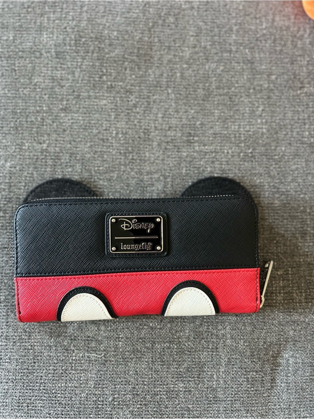 Loungefly Mickey Ear Zip Wallet, Clutch